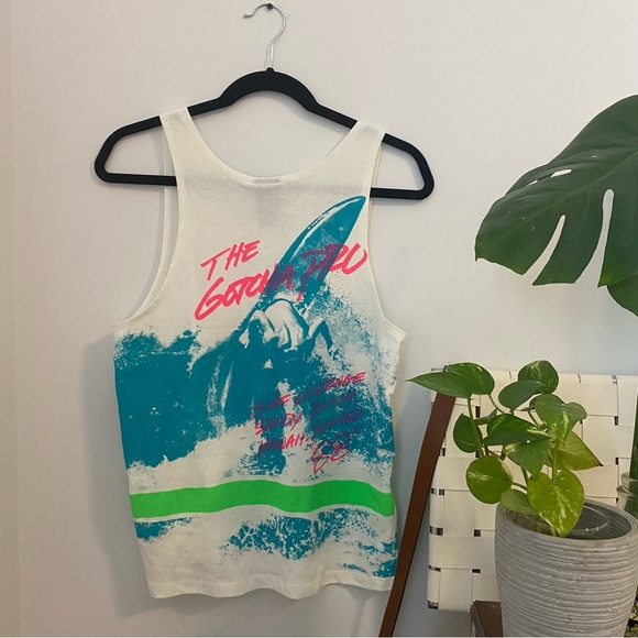 Never worn muscle tank from urban outfitters. Collab with Gotcha Surfwear. - Picture 2 of 3
